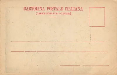 Trinità dei Monti (Piazza di Spagna) — Roma — Cartolina Postale Italiana — Verso