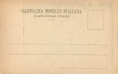 Fontana dei Quattro Fiumi – Piazza Navona — Cartolina Postale Italiana — Rewers