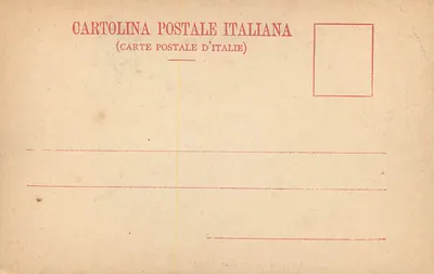 ローマ＝トレヴィの泉＝イタリア郵便カード — 裏面