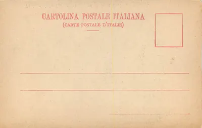 Fontana delle Tartarughe — Opéra di Della Porta e Landrini — Cartolina Postale Italiana — Verso