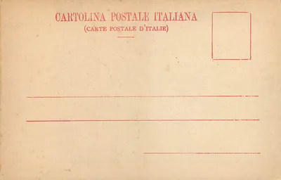 Arco Trionfale di Settimio Severo — Rom — Italienische Briefkarte — Rückseite