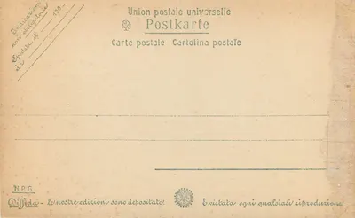 Roma - Templo de Vênus e Roma — N.P.G. n° 87 — Verso