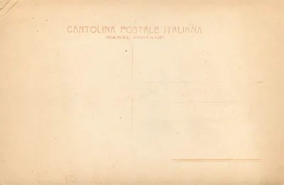 Roma - Fontana del Tritone — vista della fontana con edifici e carrozze — editore Cartolina Postale Italiana — Verso