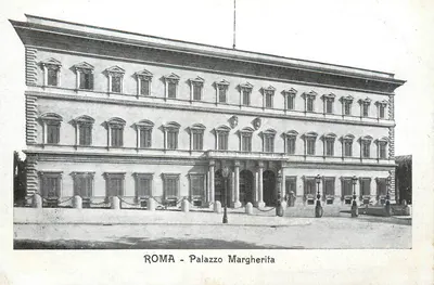 Rzym - Pałac Margherita — wydawca Cartolina Postale Italiana