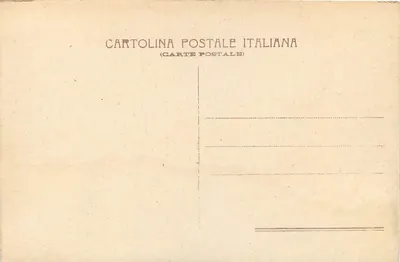 Roma - Campidoglio — vista do palácio com escadas e estátuas — editor Cartolina Postale Italiana — Verso