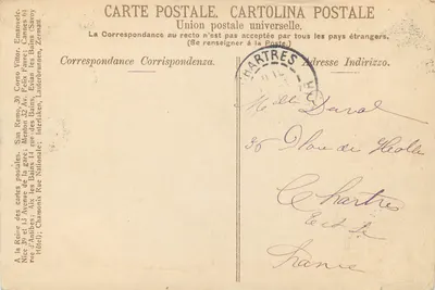 San Remo — Passeggiata dell'Imperatrice — Editor não visível — Verso
