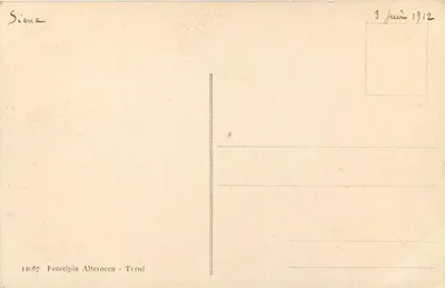 Siena - Loggie di Pio II Piccolomini — Viscillo Saporì — Verso