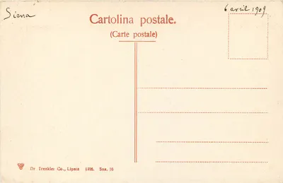 Siena — Loggia dos Mercadores (Domenico di Niccolò) — Verso