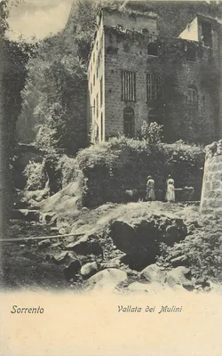 Sorrento — Vallata dei Mulini — Cartolina Postale Italiana n°44556