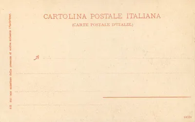 Sorrento — Vallata dei Mulini — Cartolina Postale Italiana n°44556 — Verso
