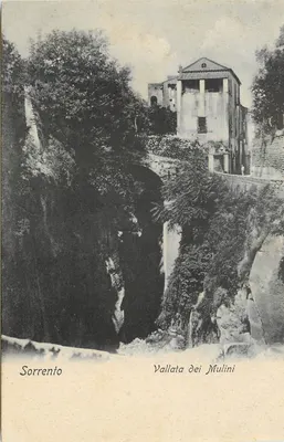 Sorrento — Vallata dei Mulini — Cartolina Postale Italiana n° 44564