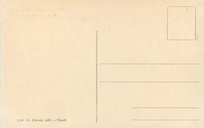 Tivoli - Widok na ogród Villa d'Este — Rewers