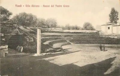 Tivoli - Villa Adriana - Avanzi del Teatro Greco
