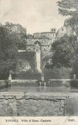 Tivoli. Villa d'Este: Cascata — editor desconhecido, número de série 2307