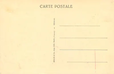 Venezia — La Ca' d'Oro — Braun & Cie, Parigi — Verso