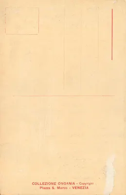 Palazzo Rezzonico em Veneza — vista da fachada — editor Browning — Verso