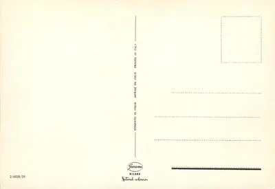 Canale e casa accanto — editore Goramì, serie 2/6038/39 — Verso