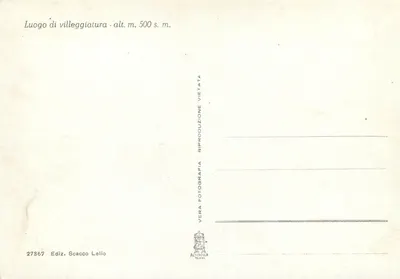Palestrina — Panorama da levante — Wyd. Scacco Lelio nr 27867 — Rewers