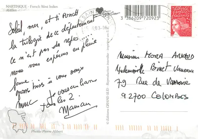 Frutta tropicale — Antille — Edizioni GRAND SUD — Verso