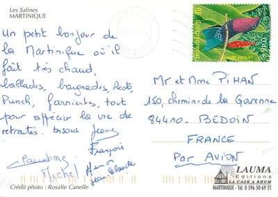 Martinique — Sainte Anne — LAUMA Éditions — Rewers