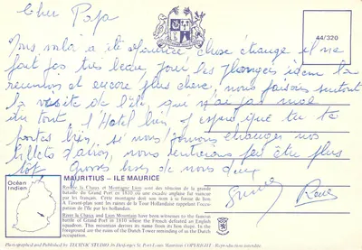Góra Lew — Rzeka La Chaux — Port-Louis — TECHNIC STUDIO 36 — Rewers