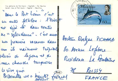 Port-Louis — aerial view — publisher MAB n°039 — Back