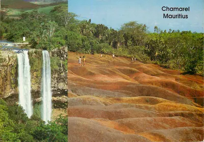 Chamarel — cascates e terras coloridas — KUNG HING MALL, Port-Louis