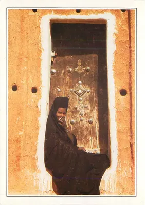 Mulher mauritana — Oualata — Photo-Michel Renaudeau S.A. XXXV-A1