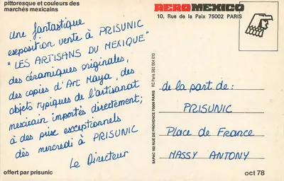 Mercado mexicano — Vendedora de flores — Asturiana Dolores C. de Arias & A. — Verso