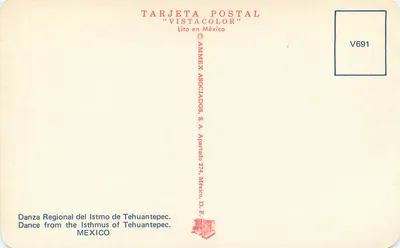 Danza Regional del Istmo de Tehuantepec — Meksyk — AMMEX ASOCIADOS, S.A. — Rewers