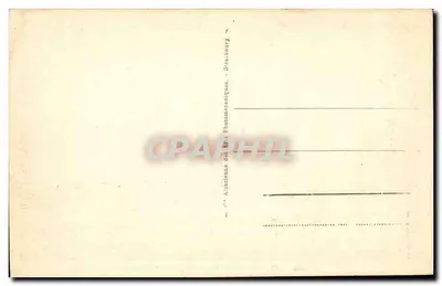 Niebo burzowe w Pyrenées — seria 38 — Atelier des Arts Photomécaniques, Strasbourg — Rewers