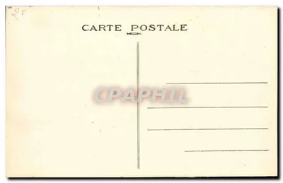 Marseille — Pałac La Hourse i Plac Aleksandra I z Jugosławii — wydawca nieznany, nr 44 — Rewers