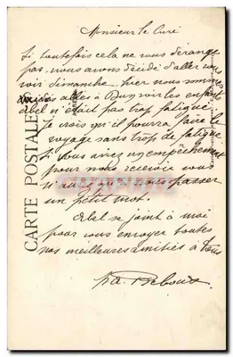 Bourges — Katedra — Pięć portalów — Wydawca E.M. nr 220 — Rewers