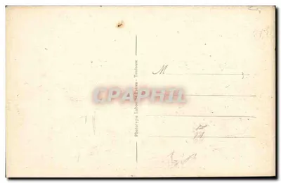 St-Bertrand-de-Comminges — A catedral — vista geral — Fototipia Labouze Frères, Toulouse — Verso