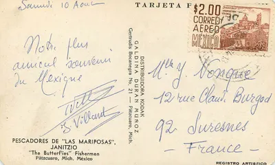 Pescadores de 'Las Mariposas' — Janitzio — Pátzcuaro, Mich. México — Rewers