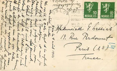 Norwegia, Tryvannstua, Nordmarken — Wydawca Enerotti & Gran, nr 1179 — Rewers