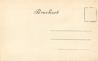 Trollfjord — widok panoramiczny norweskiego fiordu — K.K. Bereen, nr 2257 — Rewers