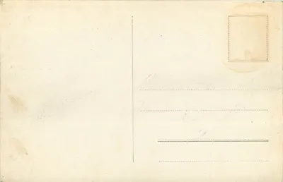 Utsikte Skaret — widok panoramiczny na jezioro otoczone górami — wydawca J. H. Kuenholdt A/S, nr 4547 — Rewers
