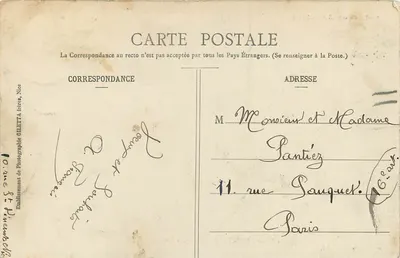 Monte-Carlo — Das Casino — Edition Giletta, phot., Nica. n°762 — Rückseite