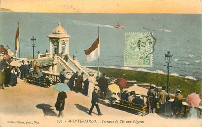 Monte-Carlo - Terraço do Tiro aos Pombos — Edição Giletta, fot., Nice, n°749