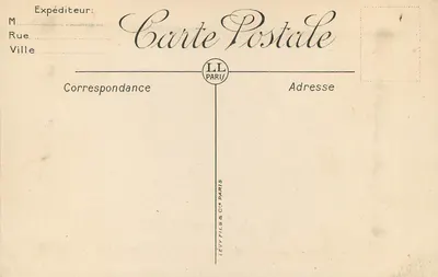 Monte-Carlo — El Palacio del Príncipe — LL. — Reverso
