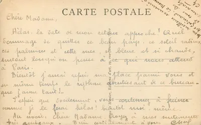 Monte-Carlo — Café de Paris — RM — Verso