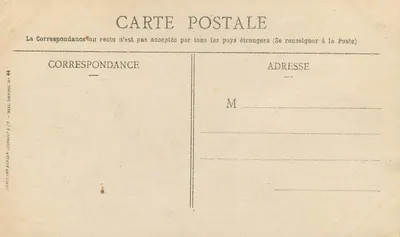 Os muros de Mônaco — Palácio Ducal — La Condamine — Coleção Chocolat Menier — Verso
