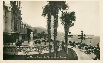 Monte-Carlo — As Terrasses do Casino — editor C. A. P. Strasbourg