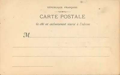 Monte-Carlo - De Kerk van Santa Devota - Uitgever R. Aucien, Marseille, n°986 — Achterkant