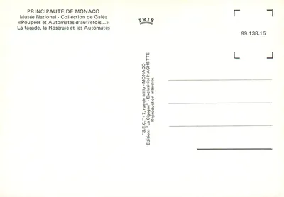 Museu Nacional — Coleção de Galéa — Edições Hachette — Verso