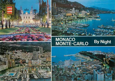 Mônaco Monte-Carlo — À Noite — Edições Molipor