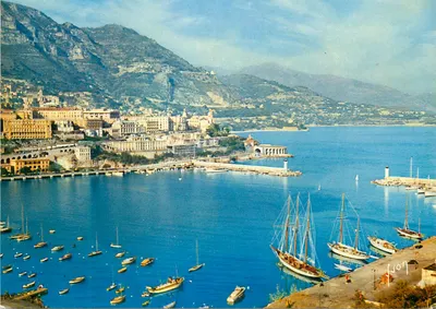 Visão geral de Monte-Carlo — Principado de Mônaco — Edições de Arte YVON
