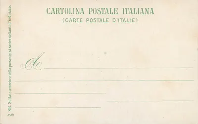 Napoli — Kościół i portyku San Francesco di Paola — Wyd. E. Ragozino, Galeria Umberto-Napoli — Rewers