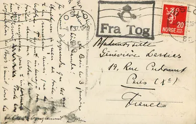 Jønsberg — Widok w kierunku Ilseng — Fol. Normann, nr 2060 — Rewers